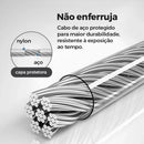 Box Varal Retrátil - Duplo - Sou de Casa