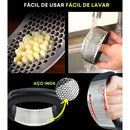 Amassador de Alho em Aço Inox