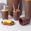 Kit para Banheiro Bambu - 6 peças