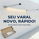 Varal Retrátil em Alumínio Reforçado - Sou de Casa