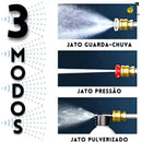 Lavadora de Alta Pressão Portátil Recarregável