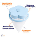 Coletor de pelos e Fiapos Flutuante Reutilizável