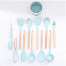 Jogo de Cozinha Premium Kit C/12 Peças de Silicone