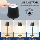 Luminária Led Touch Recarregável